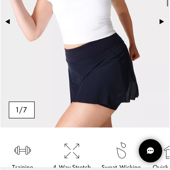 Sweaty Betty Swift Running Skort
Black
Size: XS - Picture 1 of 7